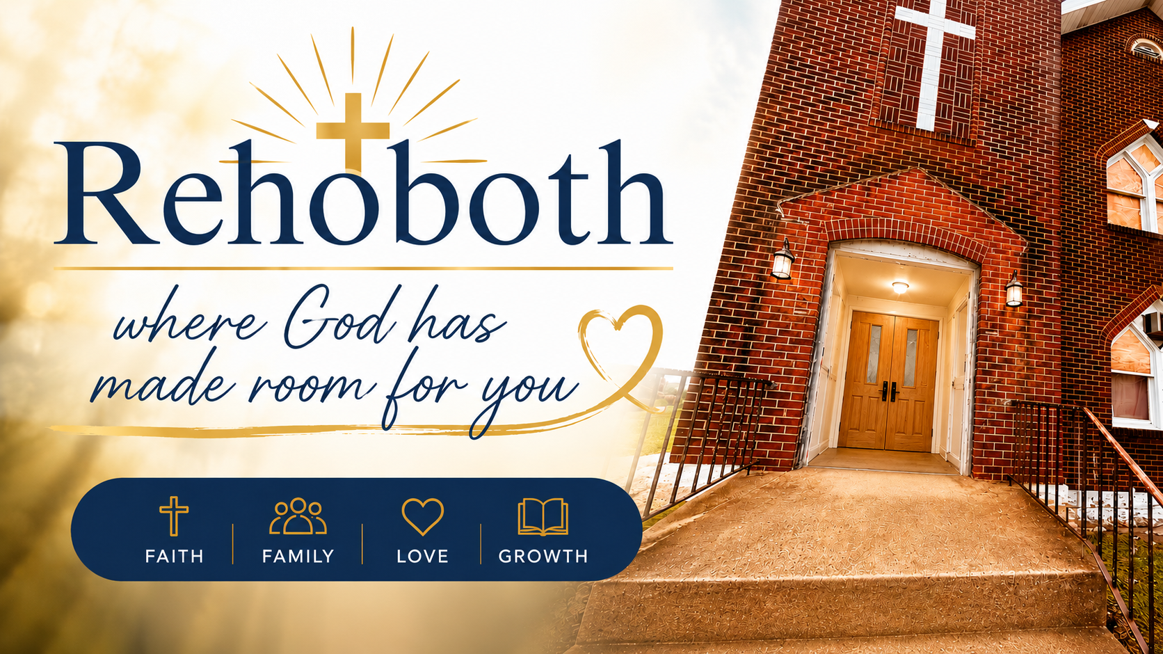 Rehoboth Apostolic Church - Where God has made room for you